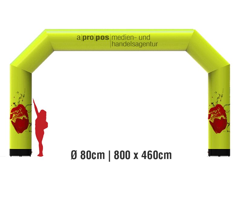 INFLAT ARCH 80, 800x460cm